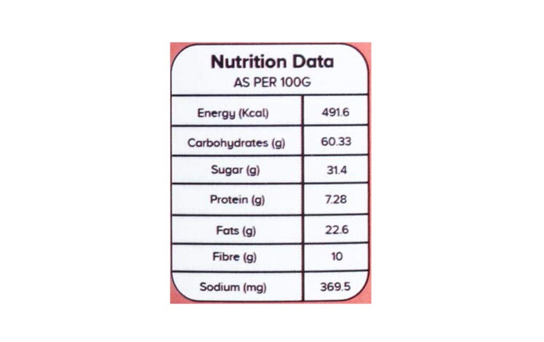 Urban Platter Double Chocolate Chunk Gourmet Chunky Cookies   Plastic Jar  185 grams